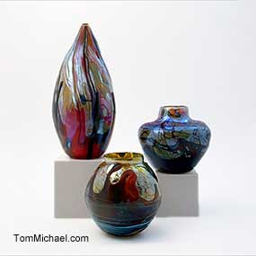 Modern Art Glass - Decorative Art Glass for sale at TomMichael.com