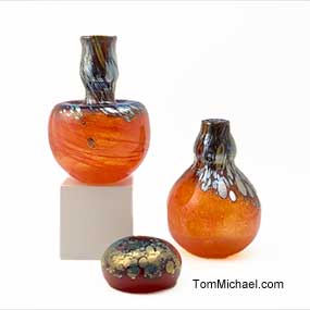 Modern Art Glass - Decorative Art Glass for sale at TomMichael.com