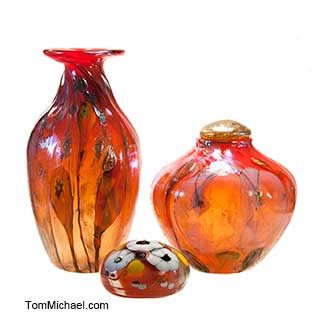 Modern Art Glass - Decorative Art Glass for sale at TomMichael.com