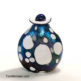 Decorative glass by Tom Michael